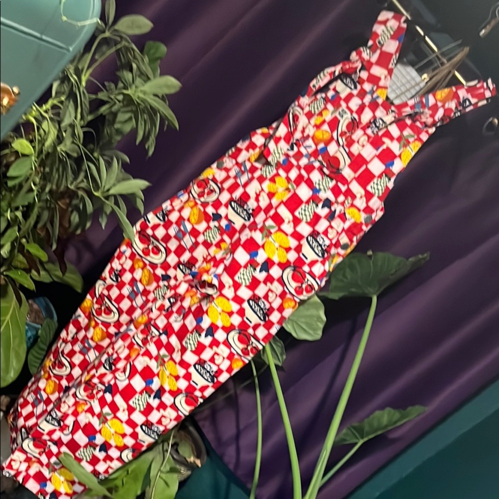 Lucy & Yak Easton Dungarees Happy Hamper 2R